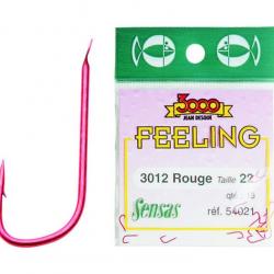 Sachet Hameçons Sensas 3012 Rouge 22