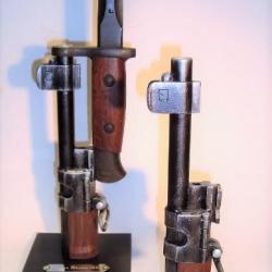 Support présentoir pour baïonnette Mauser belge M1935
