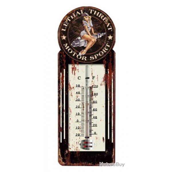 Thermomtre Vintage Motor Sport de 30 cm  offrir