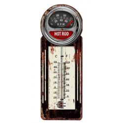 Thermomètre Vintage Hot Rod de 30 cm
