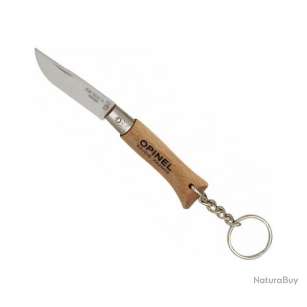 Couteau Opinel porte-cls n4I, Couleur bois [Opinel]