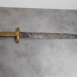 GLAIVE DE TROUPES MODELE 1831 TALABOT PARIS SANS FOURREAU N10