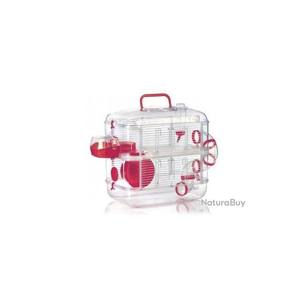 CAGE DUO RODYLOUNGE CERISE