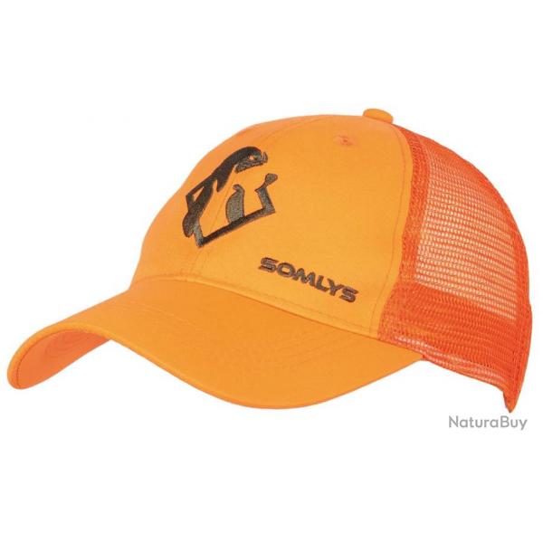 Somlys Casquette coton maille orange 920