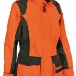 Veste de traque femme orange Stronger PERCUSSION
