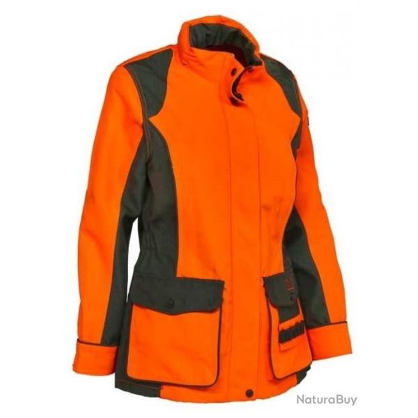 Veste de traque femme orange Stronger PERCUSSION