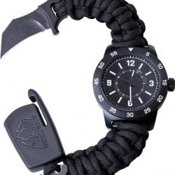 Montre Outdoor Edge avec Bracelet de montre en paracorde et lame intégré  Taille L  OEPW90Z07