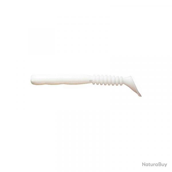 Leurre souple Reins Rockvibe Shad 2 pouces par 16 Mat White