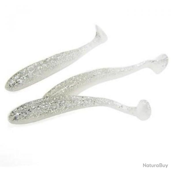 Leurre Souple Wobiner Shad 6,5 cm - 1,8 g - Par 5 Yellow glow - White pearl