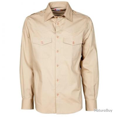 chemise marron homme