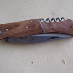 Couteau inscription ''Corsica'' avec tire-bouchon
