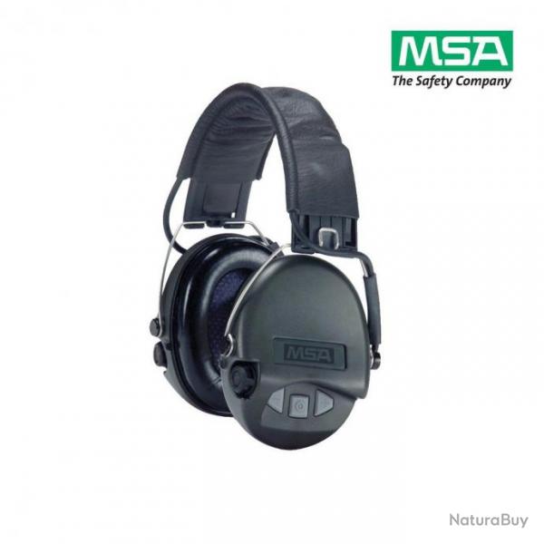 Casque MSA anti-bruit Suprme Pro-X serre-tte vert