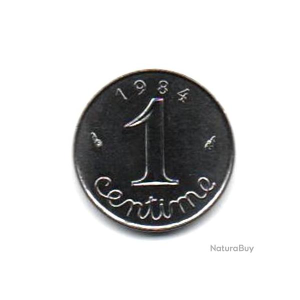 Pice de Monnaie France 1 Centime Epi 1984