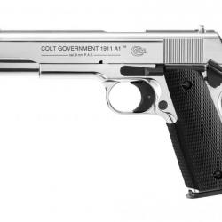 Colt 1911 Gvt Chrome 9mm PAK