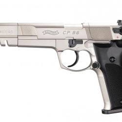 Pistolet Walther Cp88 Competition 5.6'' Nickel Walther Co2 Cal 4.5Mm