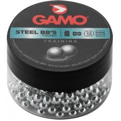 Billes rondes Gamo Steel BB's cal. 4.5 mm pour armes de poing