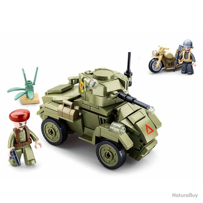 Soldat Anglais WW2 avec arme, compatible Lego, neuf, faites des