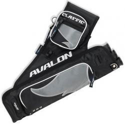 AVALON - Carquois de hanche CLASSIC GAUCHER (LH) NOIR ET GRIS