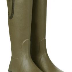 Bottes femme vert Vierzon doublées jersey LE CHAMEAU-35