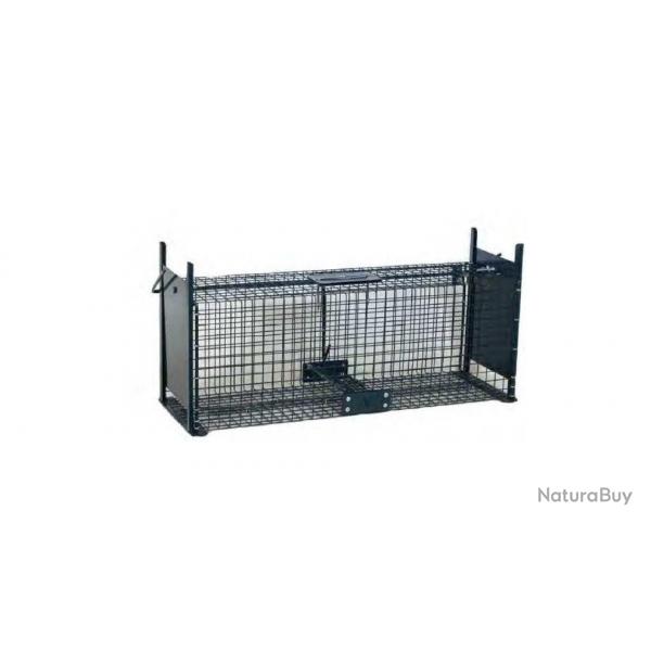 CAGE  RATS AVEC GLISSIRE, 1 ENTRE, 50 X 20 X 20 CM - BOXTRAP