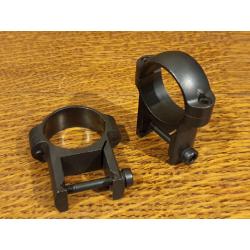 Montage lunette Colliers Leupold diametre 25,4mm pour rail picatinny