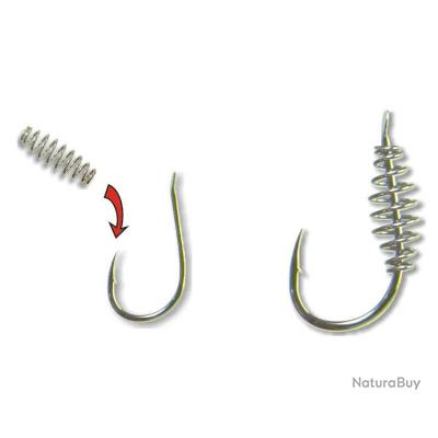 10 Ressorts Inox Pour Hameçons Stonfo - Pour Pêche Au Coup, Appâts Pain/pâte - Taille Universelle - 14