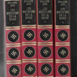 les médecins de la mort en 4 volumes de philippe aziz décors à la svastika