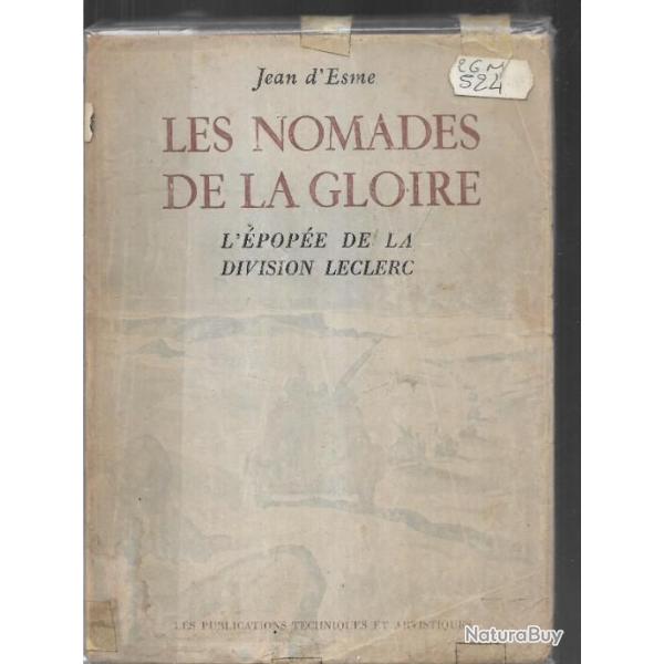 Les nomades de la gloire. L'pope de la division  LECLERC