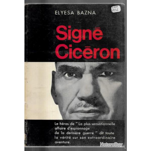 sign cicron d'elyesa bazna , autobiographie , espionnage