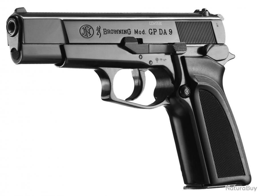 Browning Pistolet à blanc GPDA 9 (GPDA) - Armes à blanc & signalisation -  Armes de loisir - Armes - boutique en ligne 
