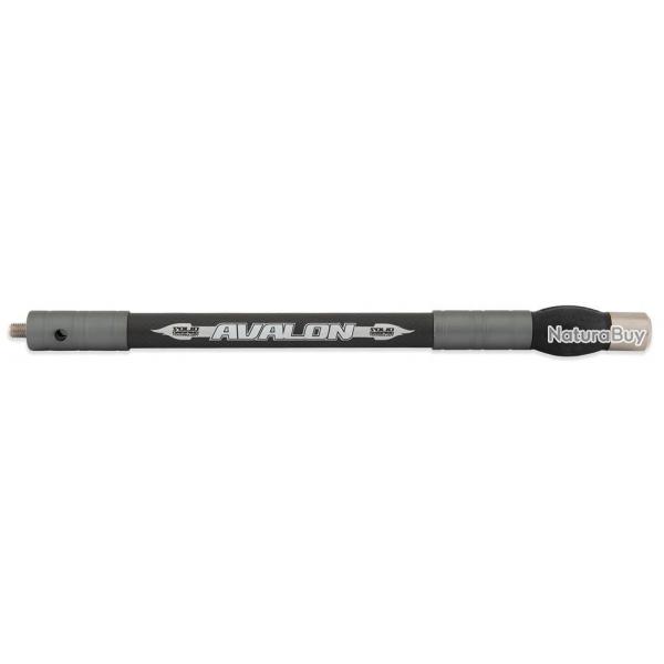 AVALON - Stabilisateur latral TEC ONE 18mm XTRA-STIFF ARGENT 10"