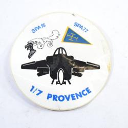 Autocollant SPA15 SPA77 1/7 Provence escadrille avion de chasse