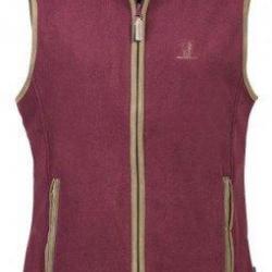 Gilet polaire femme bordeaux Scotland PERCUSSION