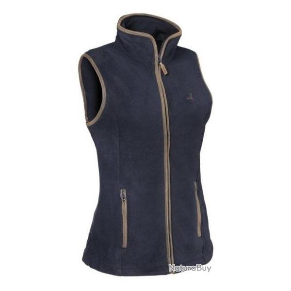 Gilet polaire femme marine Scotland PERCUSSION