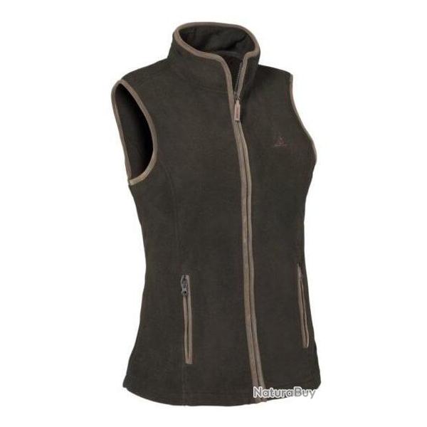 Gilet polaire femme kaki Scotland PERCUSSION