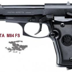 Pistolet Co2  Beretta M84 FS  / Cal 4.5  BB