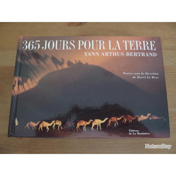 Livre 365 Jours Pour La Terre Yann Arthus-Bertrand