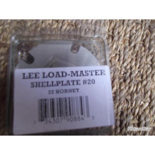 lee load-master shell plate numro 20