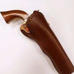 VALENTIN GANCH HOLSTER REVOLVER BLACK POWDER CAL 36 5.5 POUCES