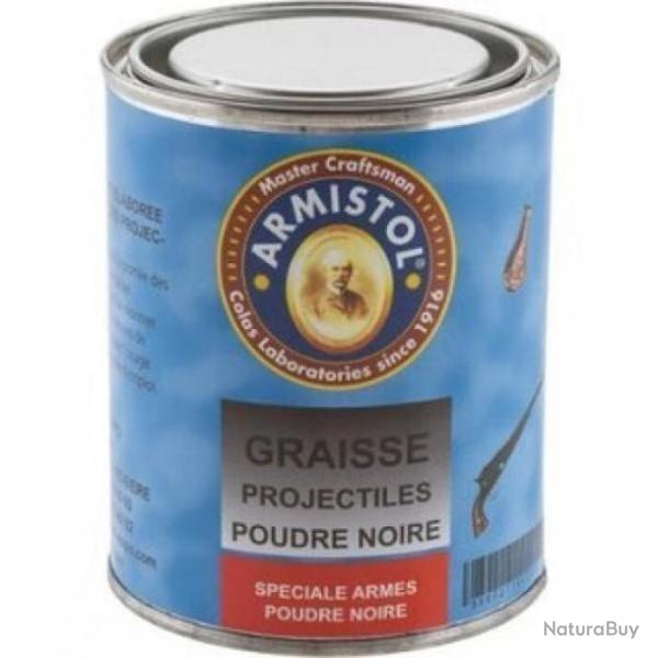 Graisse pour projectiles poudre noir Armistol - 250 ml - 250 ml