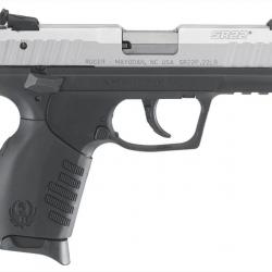 Pistolet Ruger SR22 inox calibre 22LR