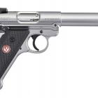 Pistolet Ruger Mark IV Target Inox calibre 22LR