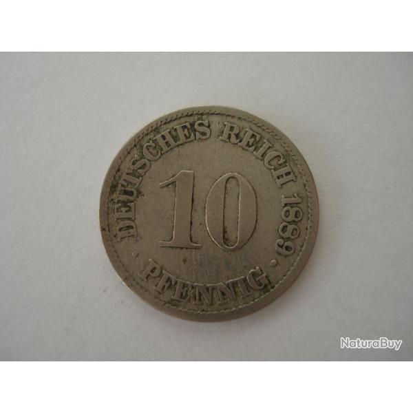 PIECE DE 10 PFENNIG DE 1889