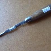 Tournevis D'armurier US #8 - Manche Acier Monobloc Avec Lame - Occasion