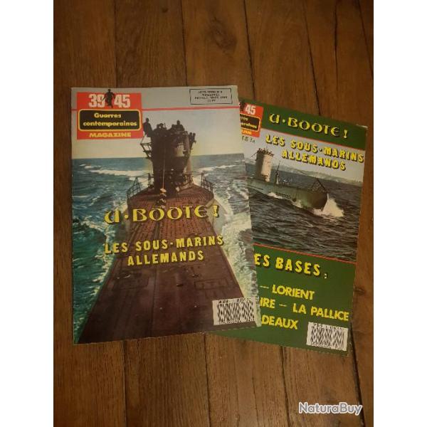 39/45 magazine hors srie " les sous marins allemand "