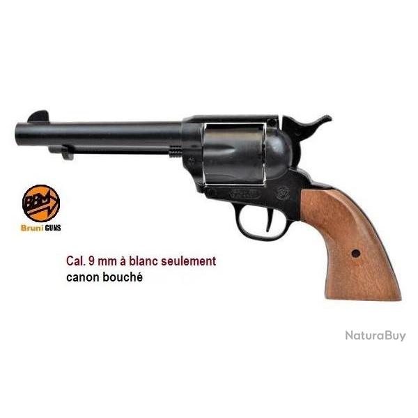 Revolver COLT  Western Cal 9mm  Blanc uniquement