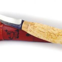 Couteau de chasse outdoor lapon Wood-Jewel avauspuukko