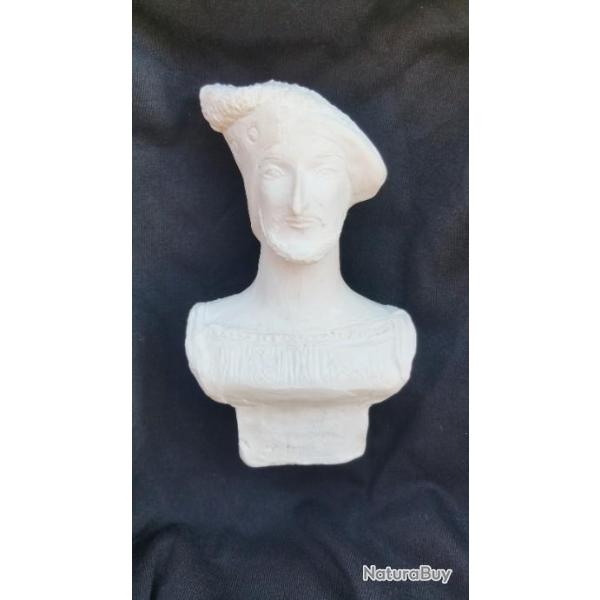 Buste de Franois 1   ( Hauteur : 13 cm )