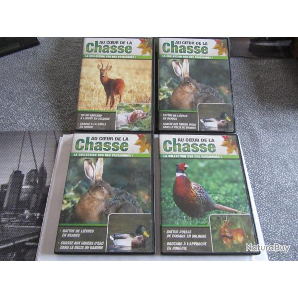 Lot  DVD  Chasse