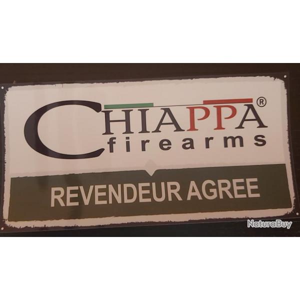 Superbe autocollant CHIAPPA Firearms revendeur agree